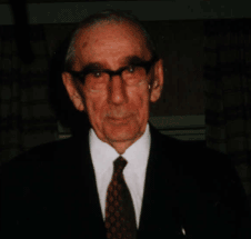 Johannes Thorvaldsen på 90-årsdagen i 1991